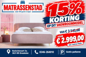 Eastborn boxspring Globe showroomopruiming